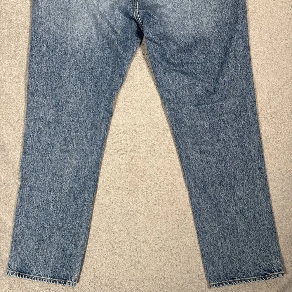 Frame Jeans Men’s Size 36 Straight Leg‎ Light Wash Button Fly Whiskers